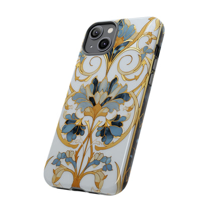 Art Deco Floral Gold