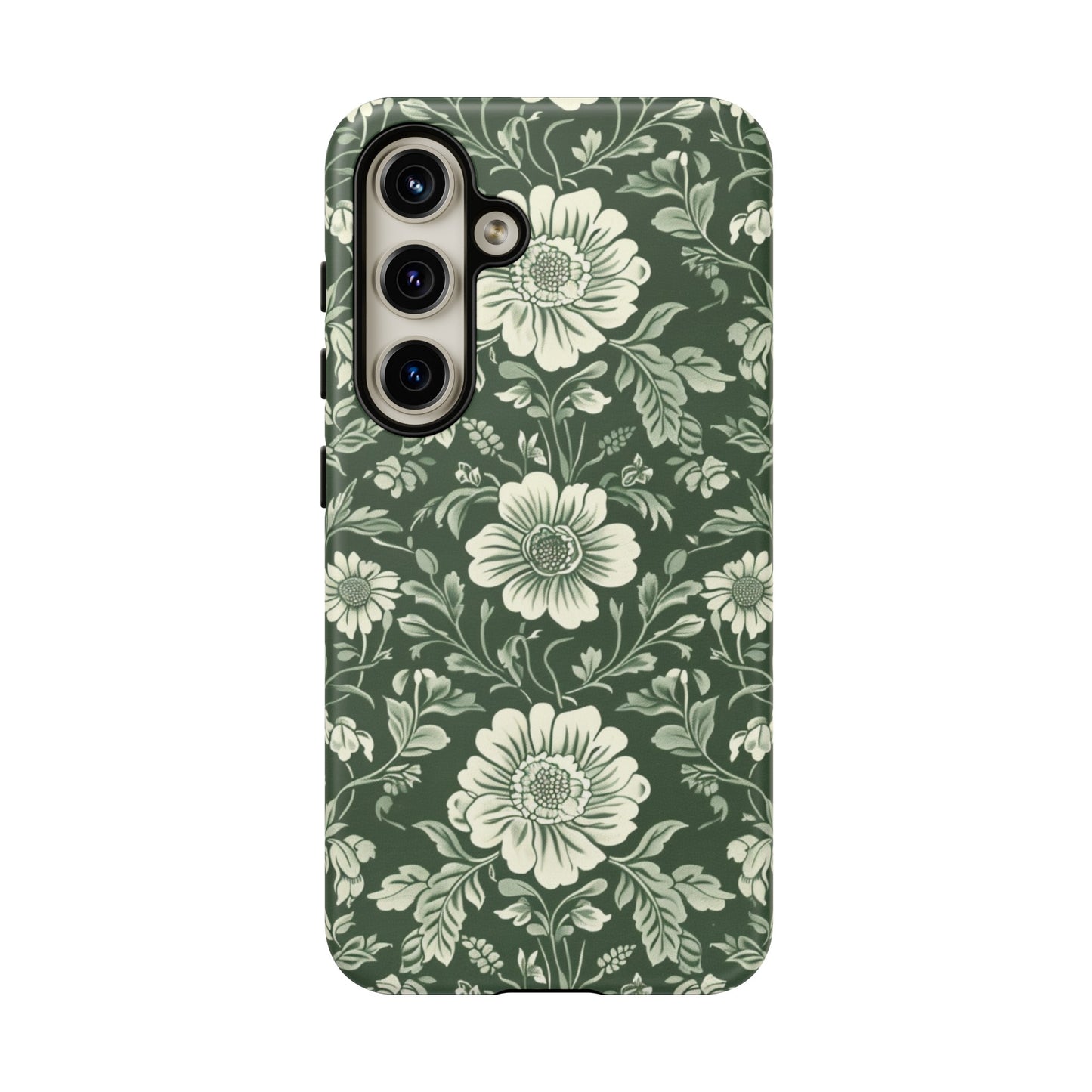 Floral Sage Green Wildflower Phone Case