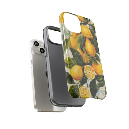 Mediterranean Lemon Italian Tile iPhone 14 Case