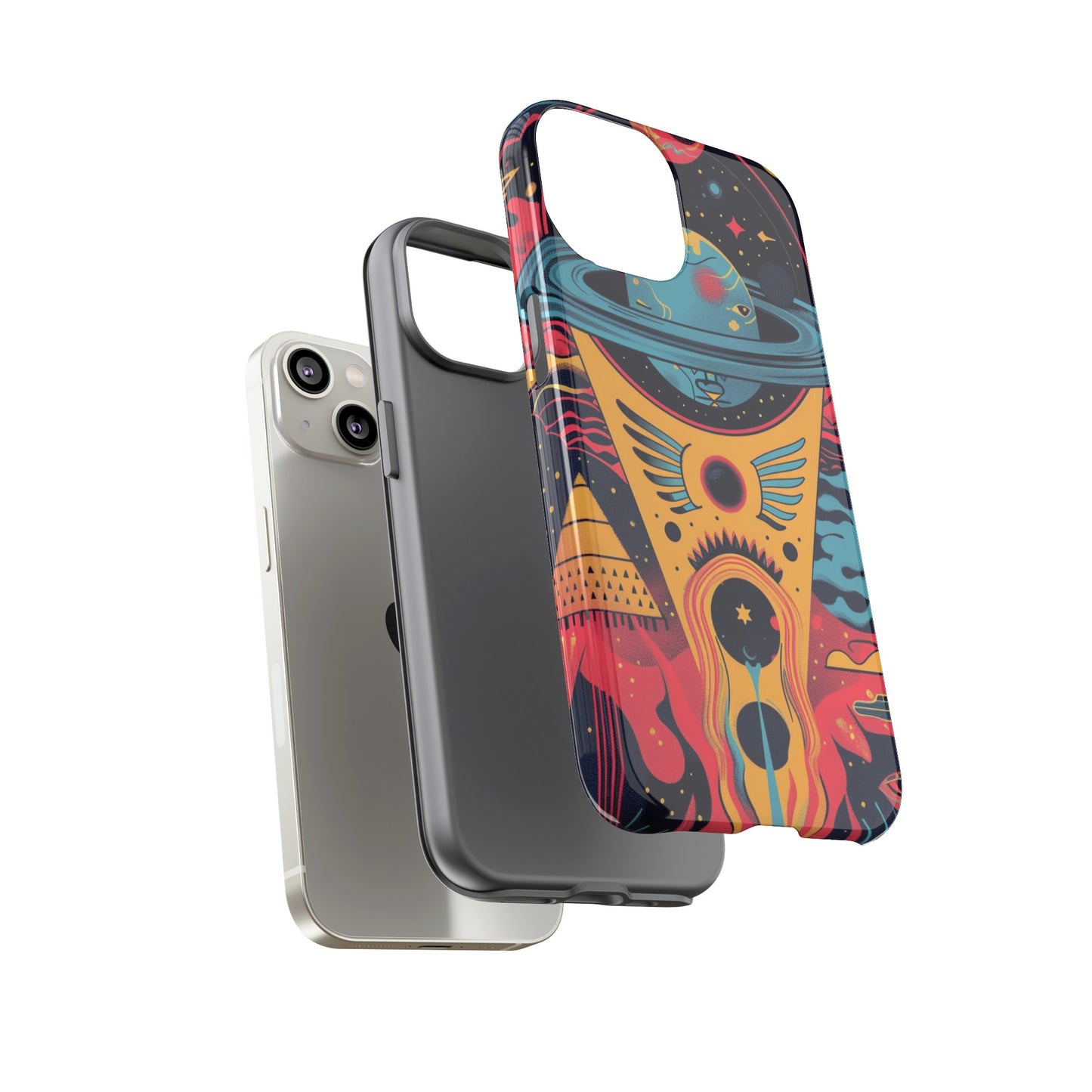 Cosmic Journey Space and Time Phone Case