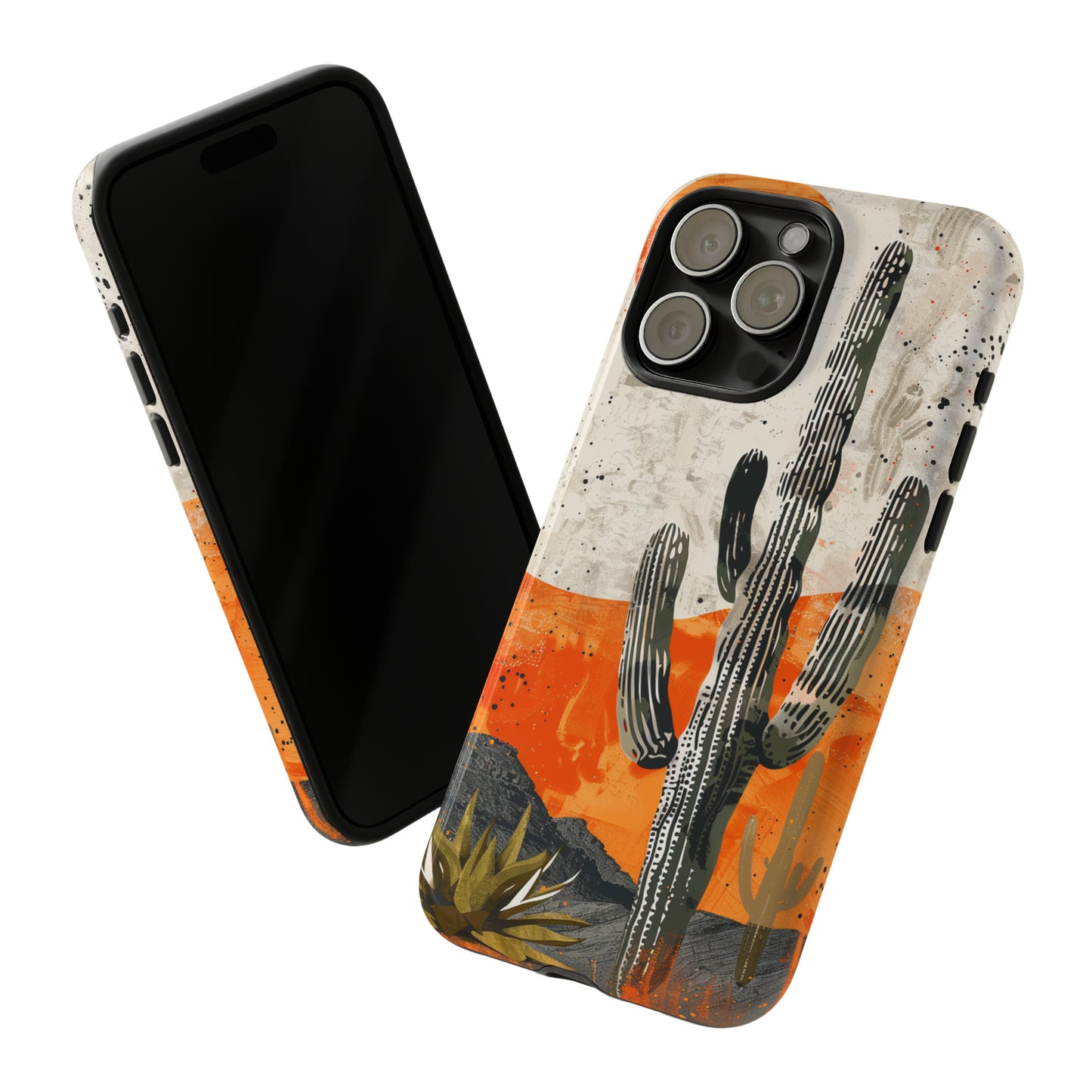 Desert Cactus Western iPhone Case