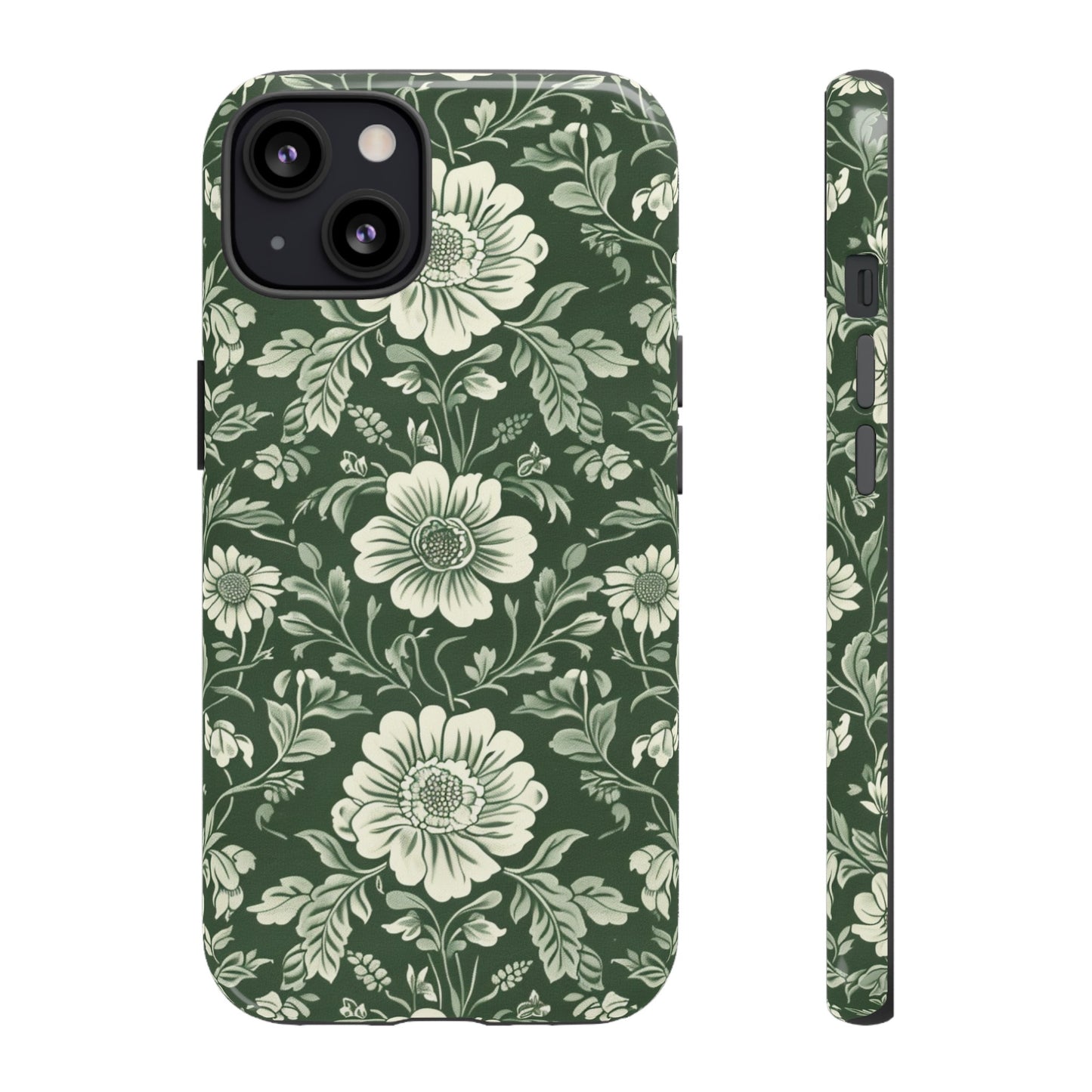 Floral Sage Green Wildflower Phone Case