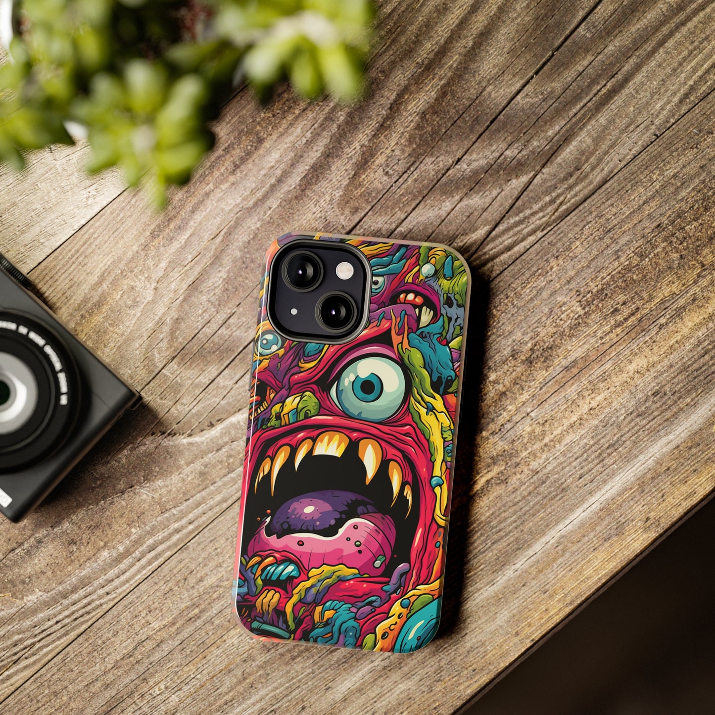 Psychedelic Dive: Monsters in the Mind & Mysteries Under the Bed | iPhone Tough Case