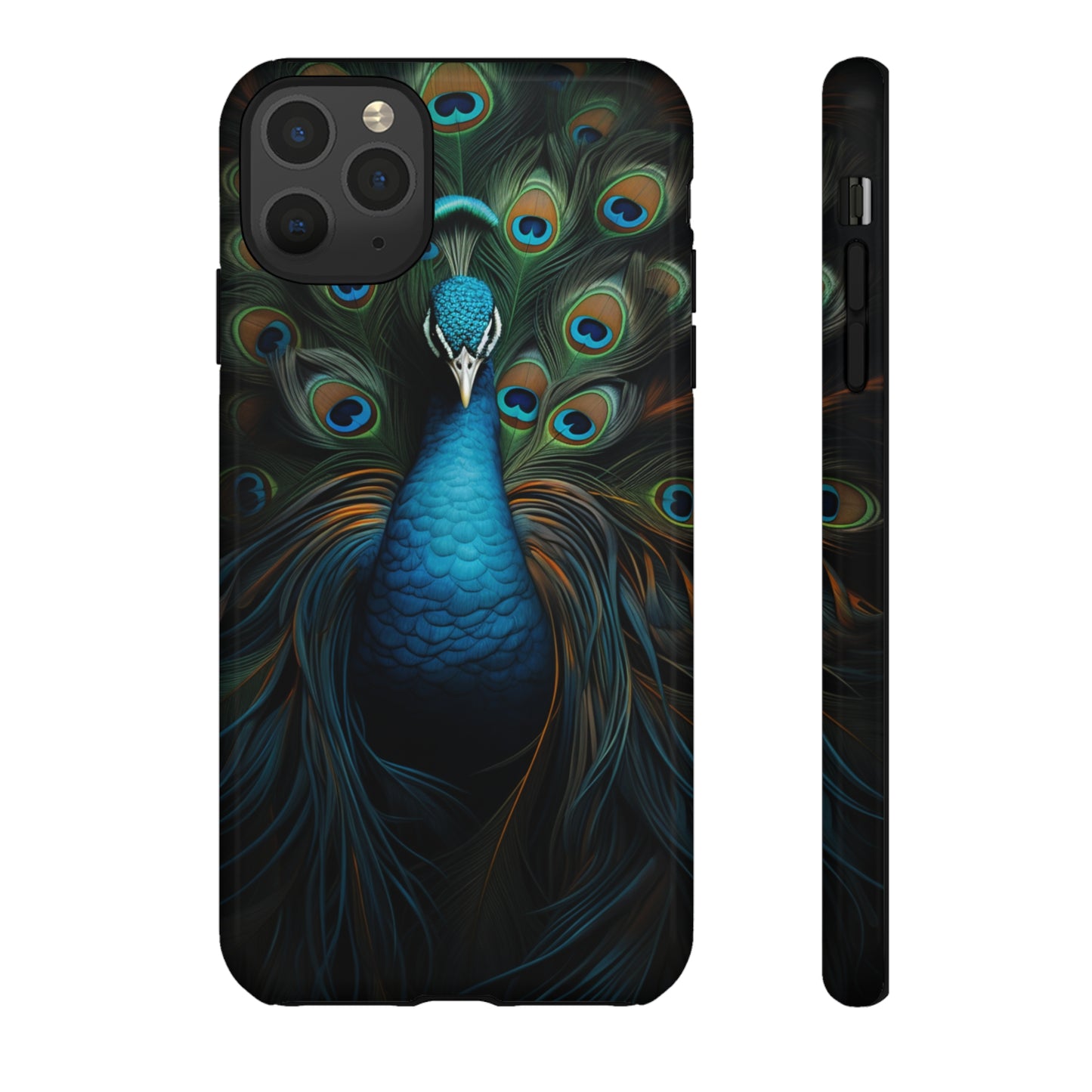 Peacock Feathers iPhone Case - A Timeless Symbol of Elegance for Google Pixel, iPhone, and Samsung Cases