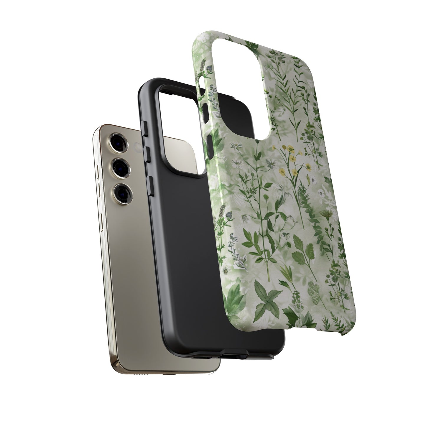 Floral Sage Green Wildflower Phone Case