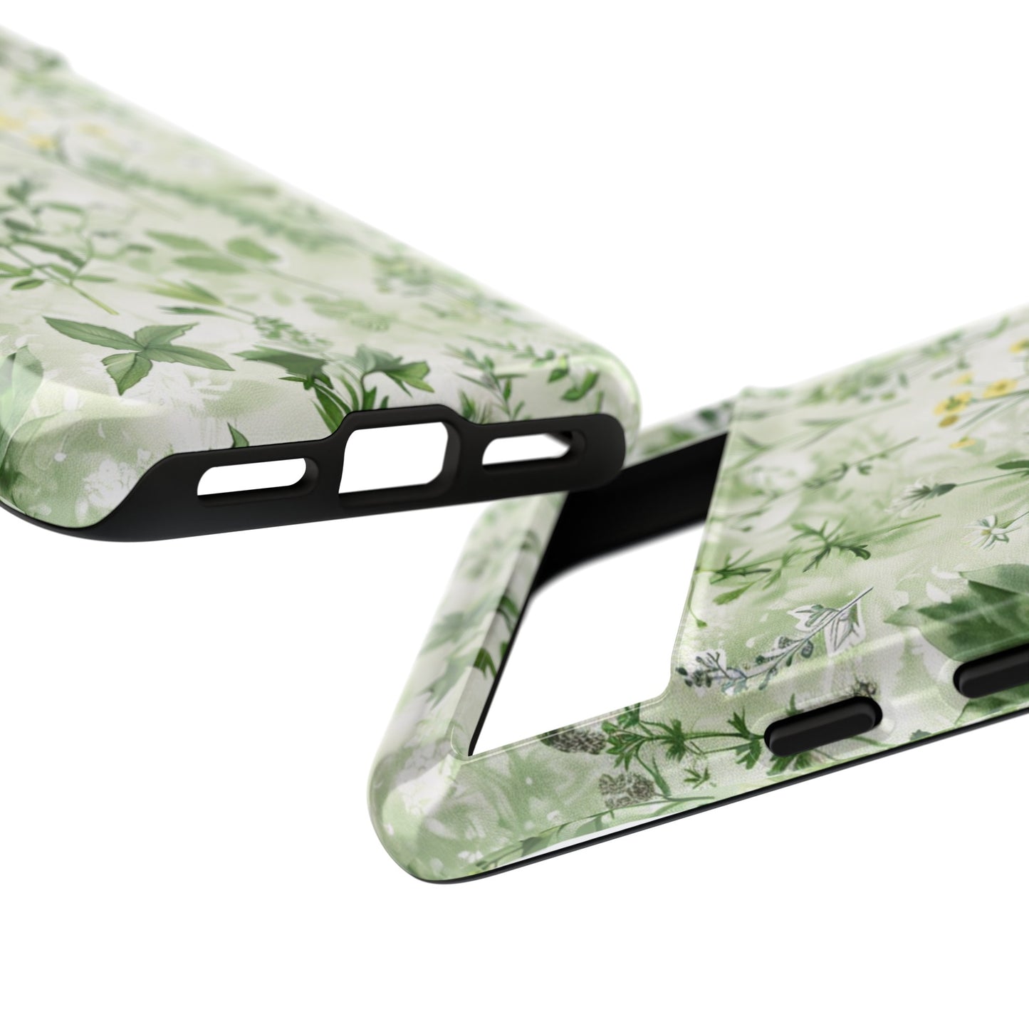 Floral Sage Green Wildflower Phone Case