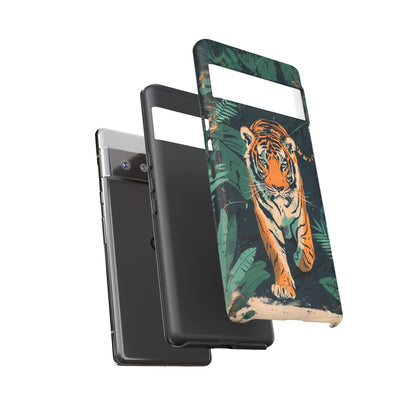 Retro Jungle Tiger Phone Case