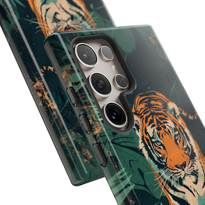 Retro Jungle Tiger Phone Case