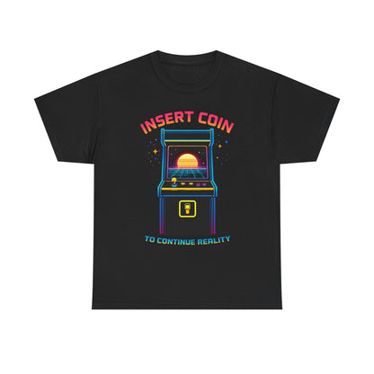 arcade life humor gaming tee