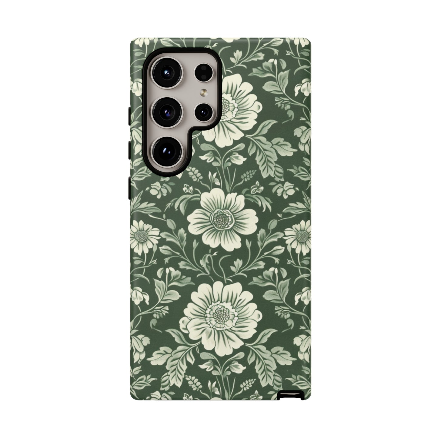 Floral Sage Green Wildflower Phone Case