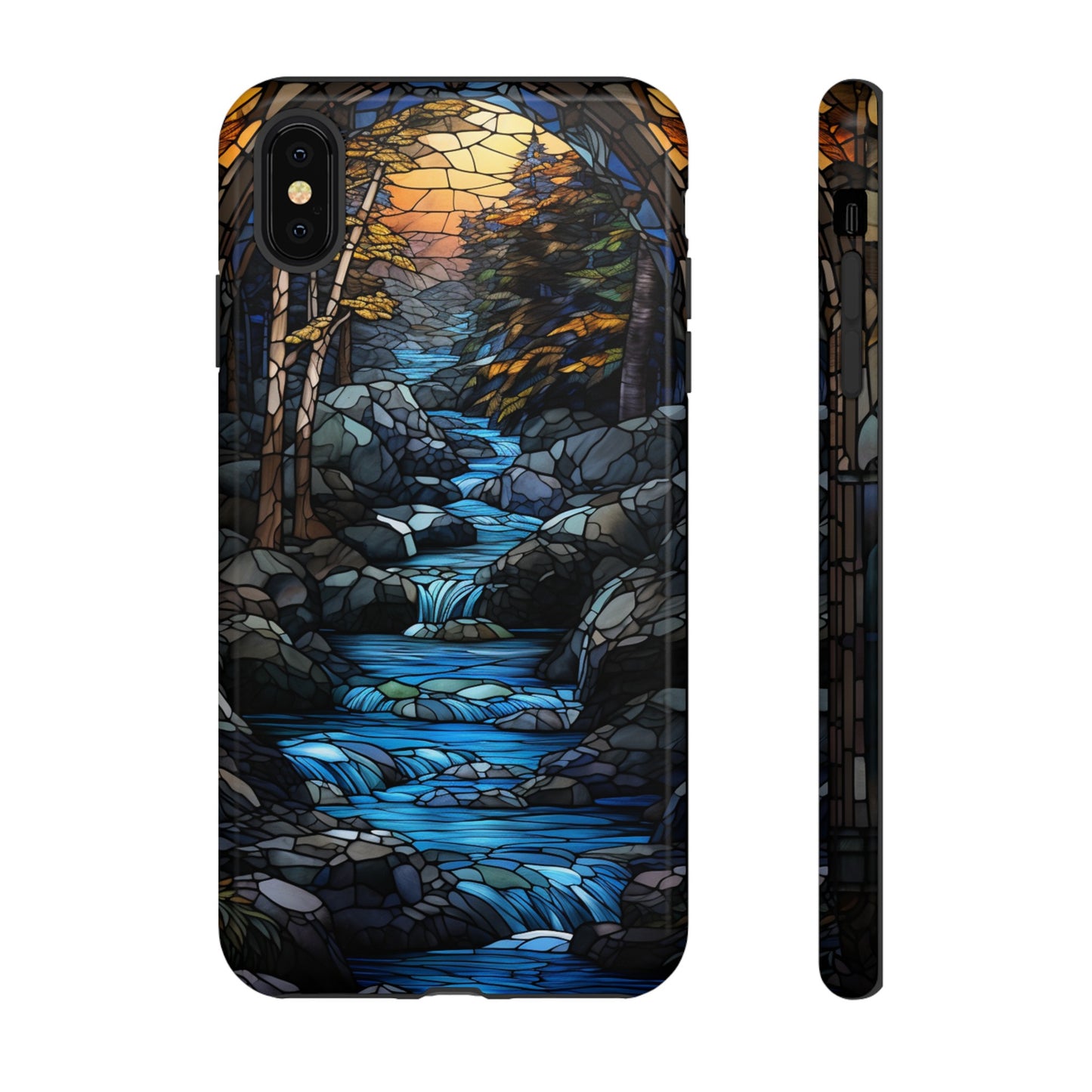 Stone bridge design phone cover for iPhone 12