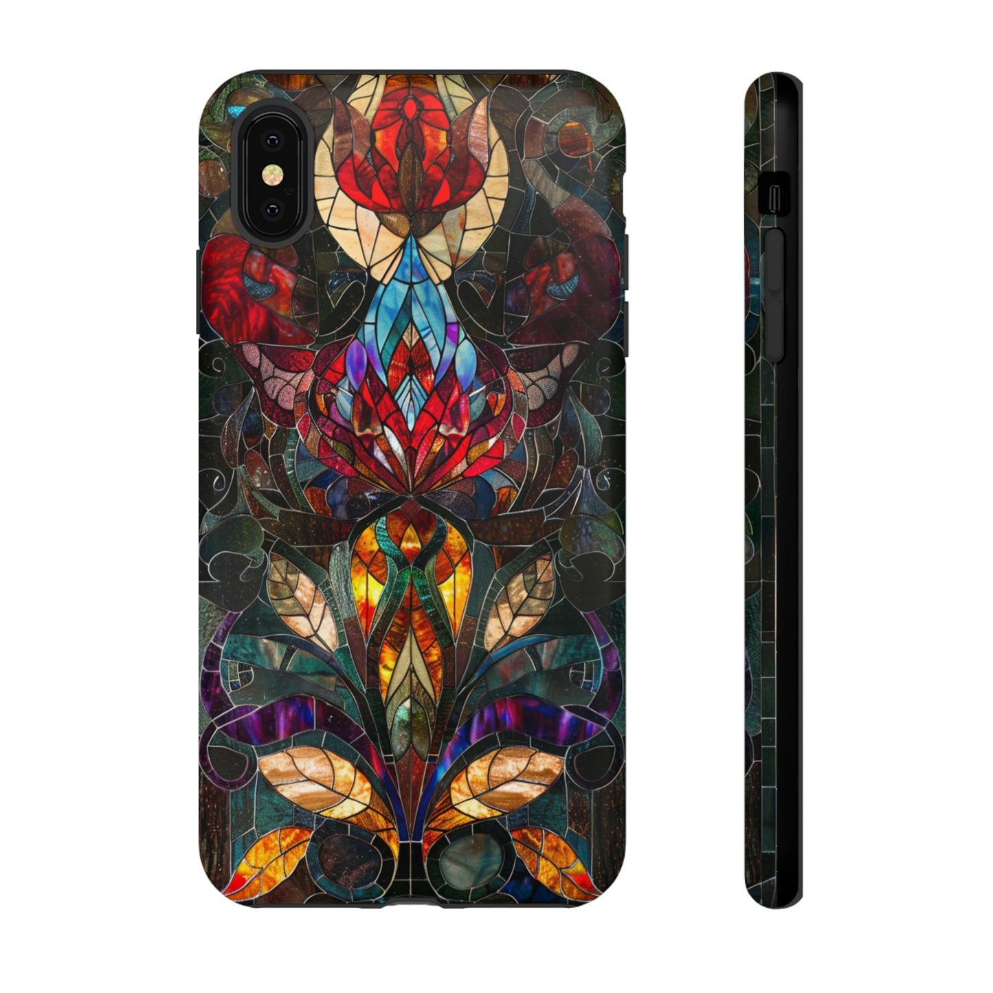 Art Deco Stained Glass floral Phone Case