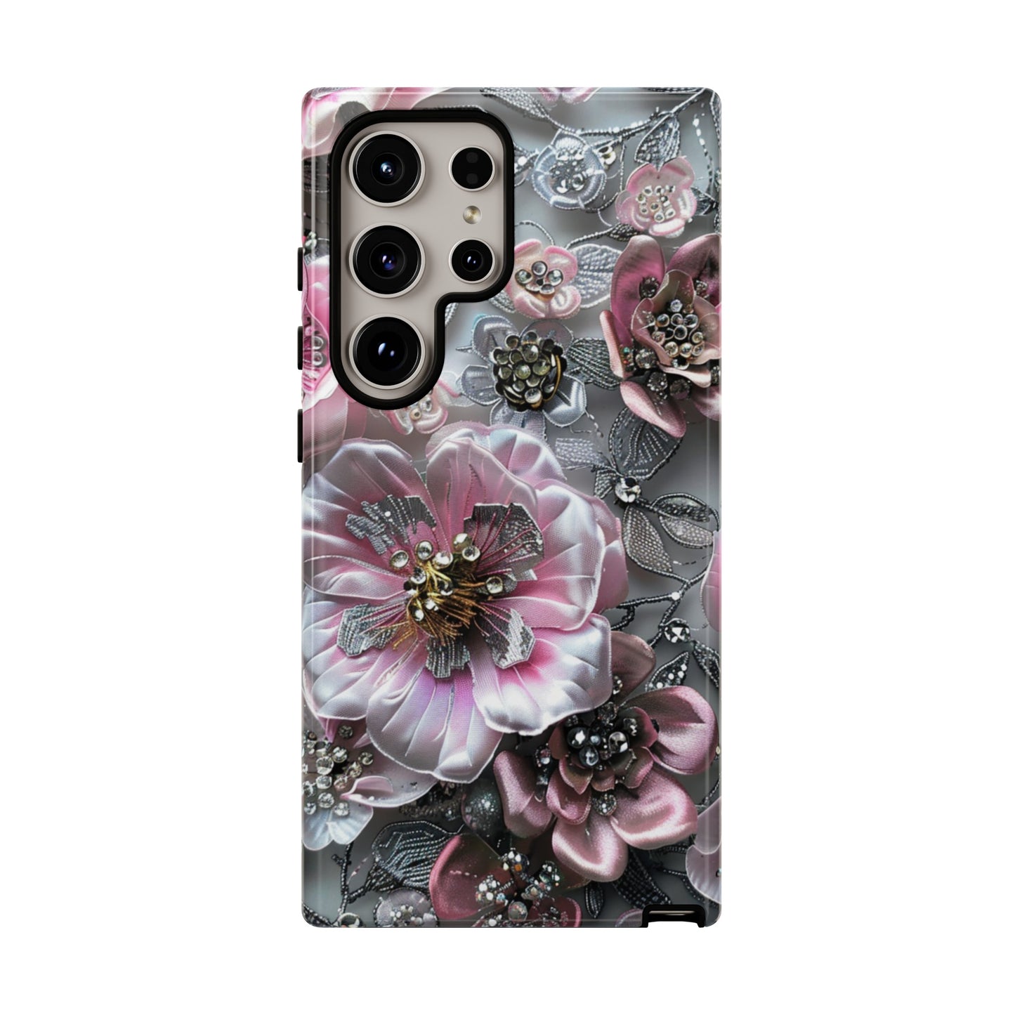 Coquette Aesthetic Floral Art iPhone 15 Case