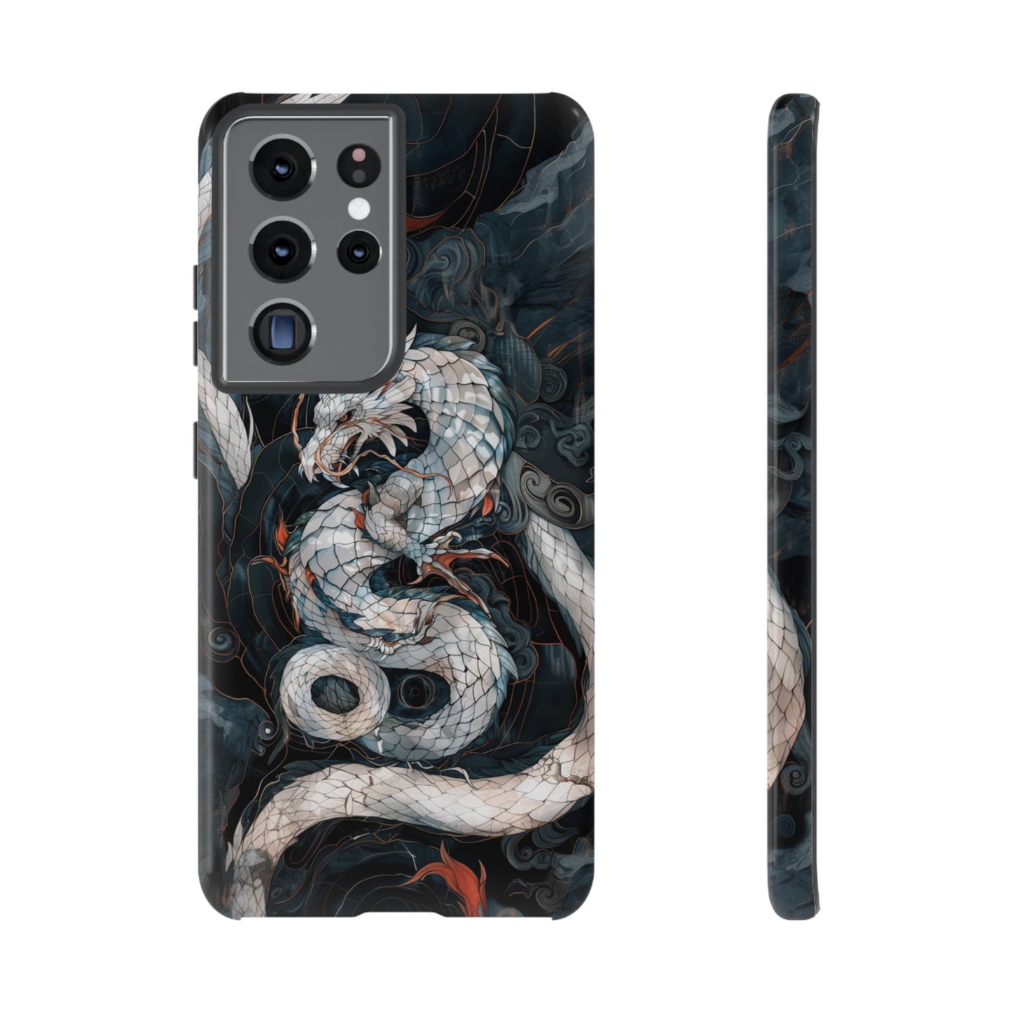 Year of the Dragon Stained Glass Illusion Phone Case