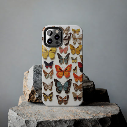 Elegant Embroidery: Delicate Butterfly iPhone Case – Crafted with Precision