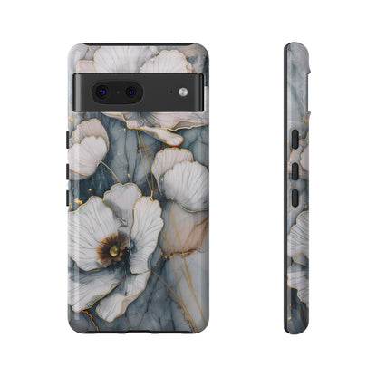 Flowers and Gold Phone Case