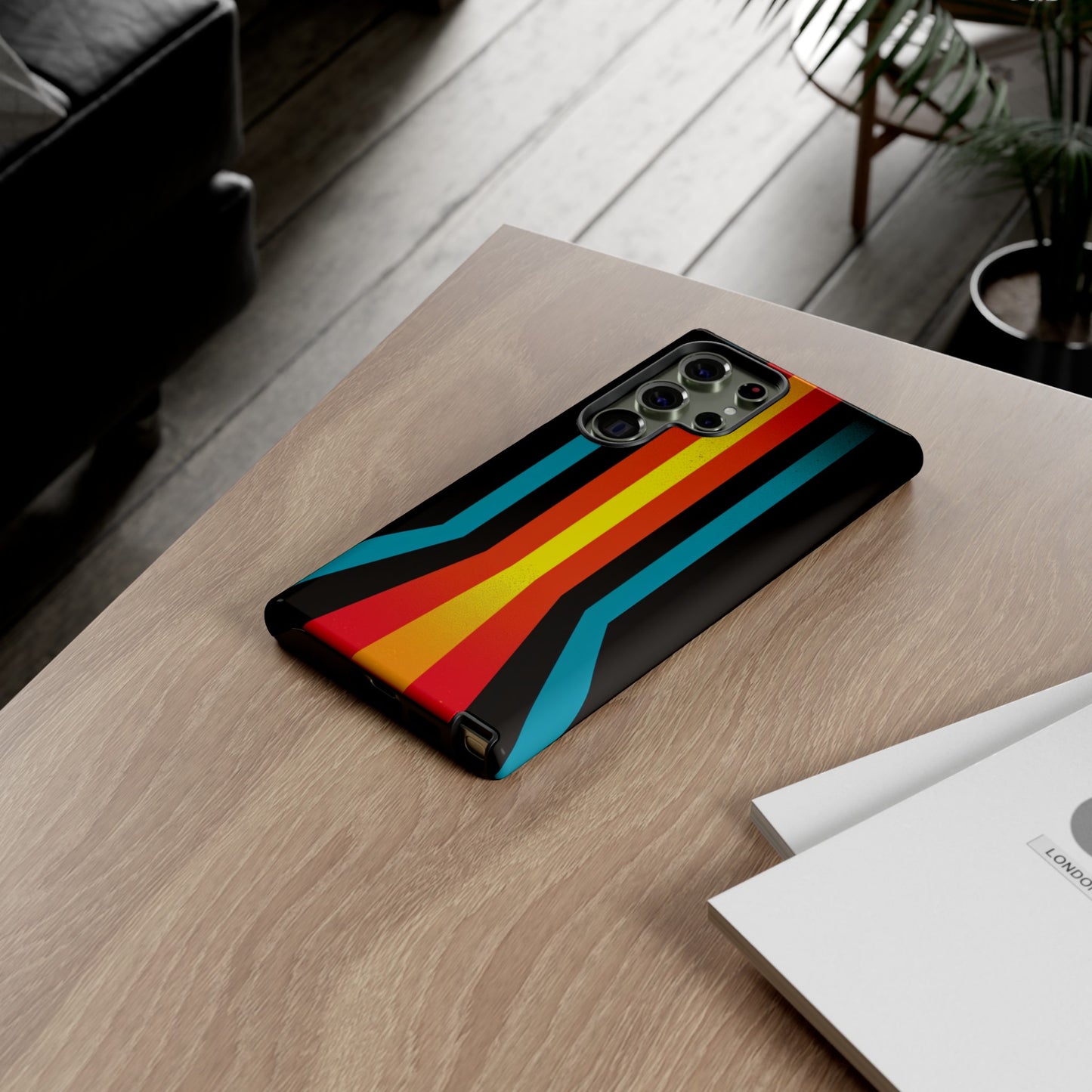 Retro Lines 1980s Flashback Phone Case