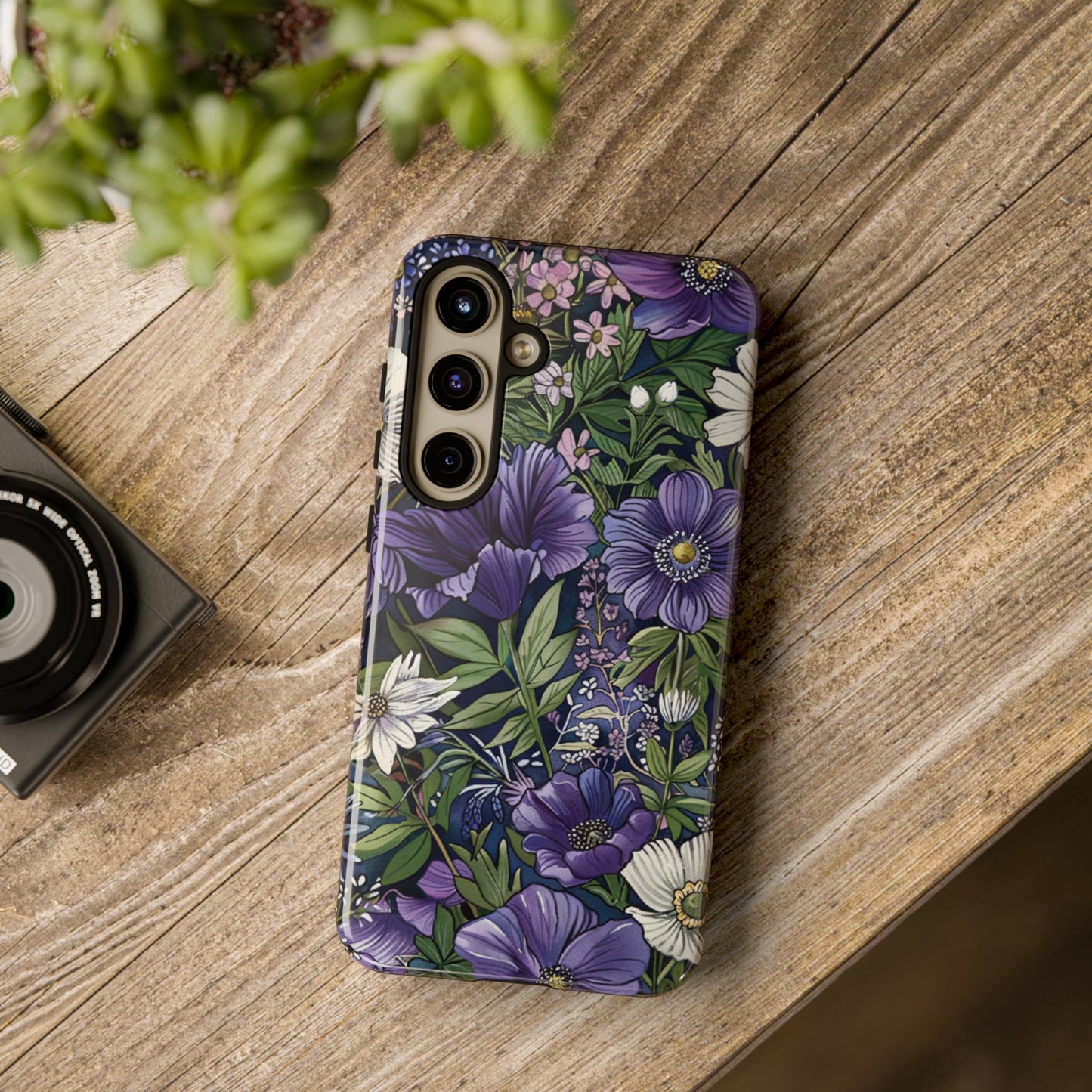 Floral Sage Purple Wildflower Phone Case