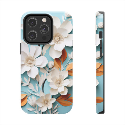 Paper Floral iPhone Case | Delicate Elegance and Nature-Inspired Beauty