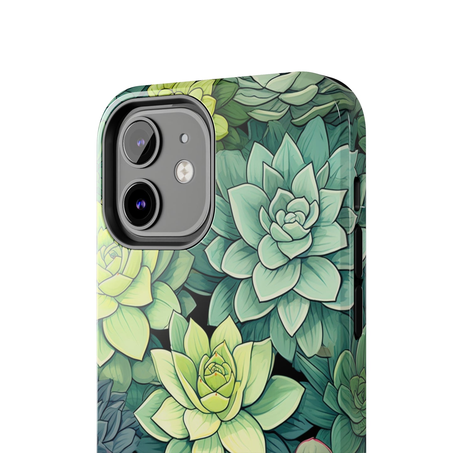 Succulent Desert Cactus Floral iPhone Case | Embrace the Beauty of Arid Elegance