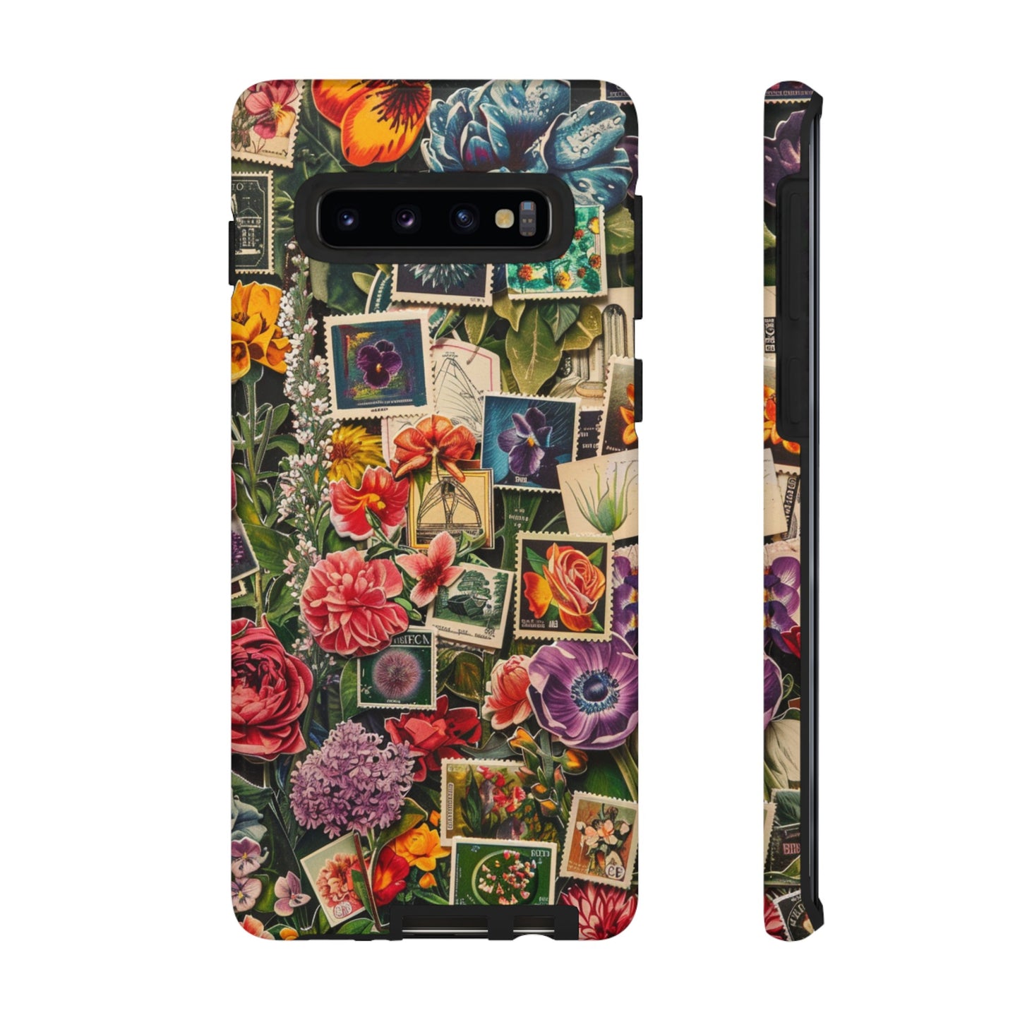 Vintage Floral Stamps Phone Case