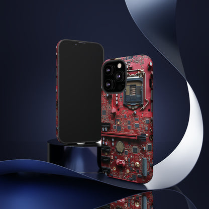 Open Circuit Naked Motherboard Technology Phone Case