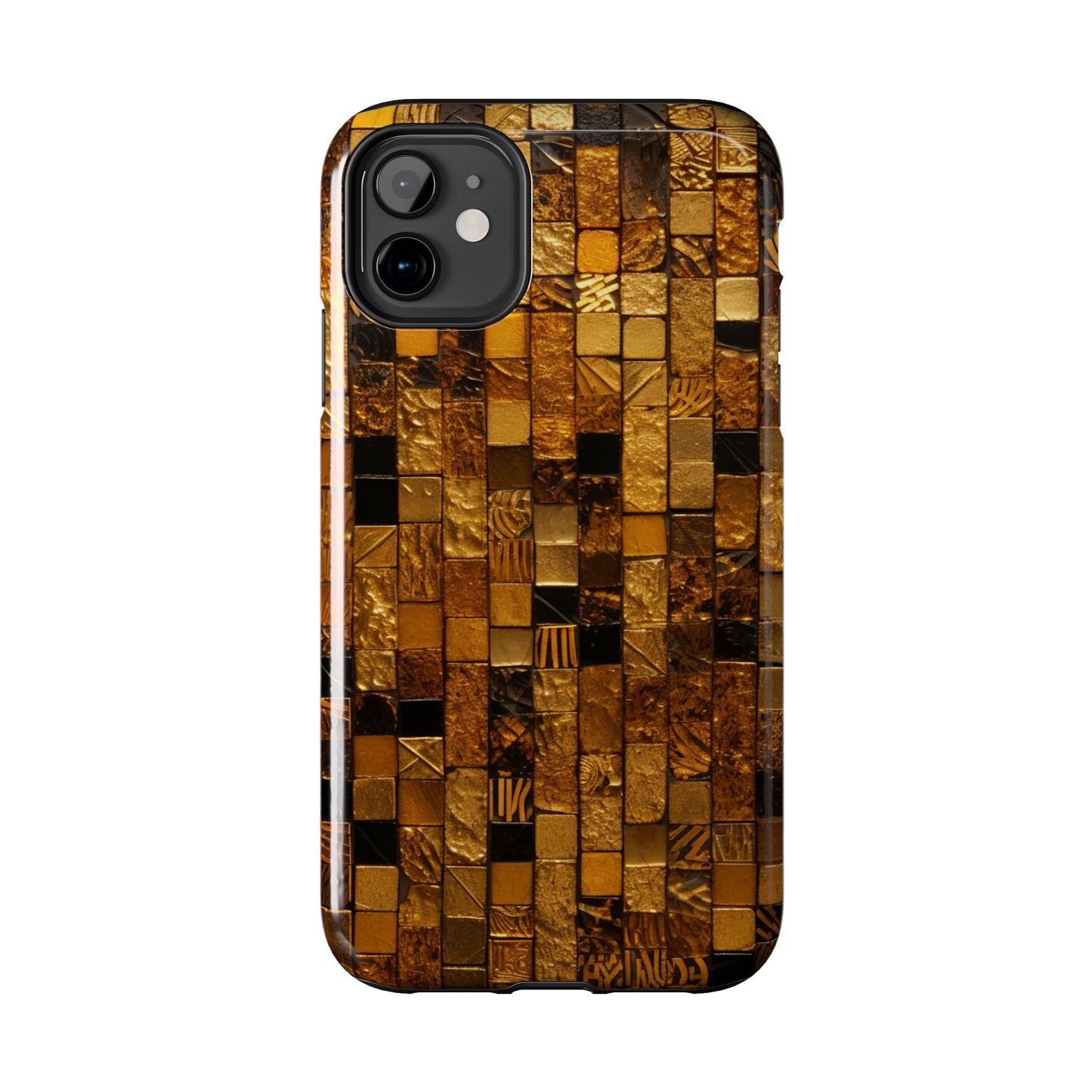 Golden Tile iPhone Case | Add Glamour and Elegance to Your Device