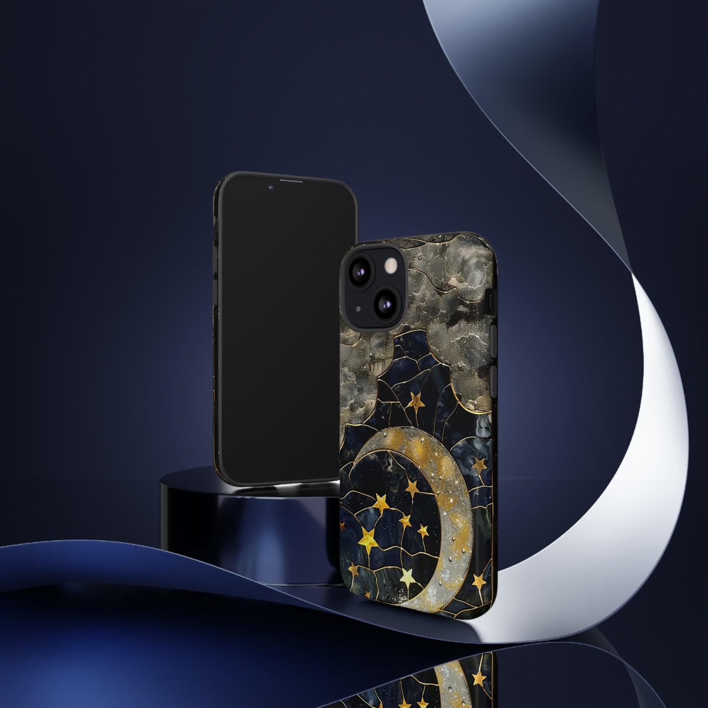 Celestial Season Stars and Moon Phone Case