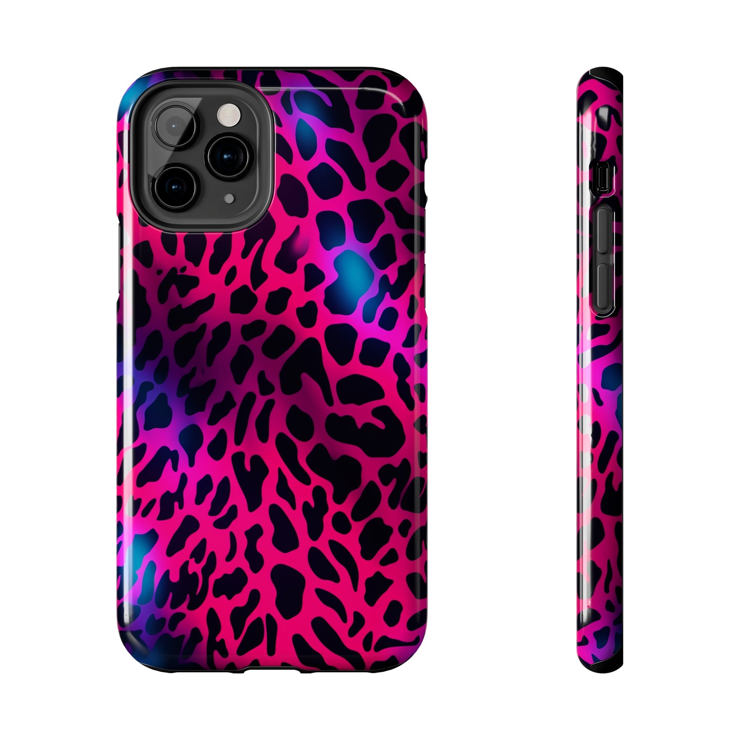 Wild Child: Trippy Leopard Spots Mystique | Dynamic iPhone Case