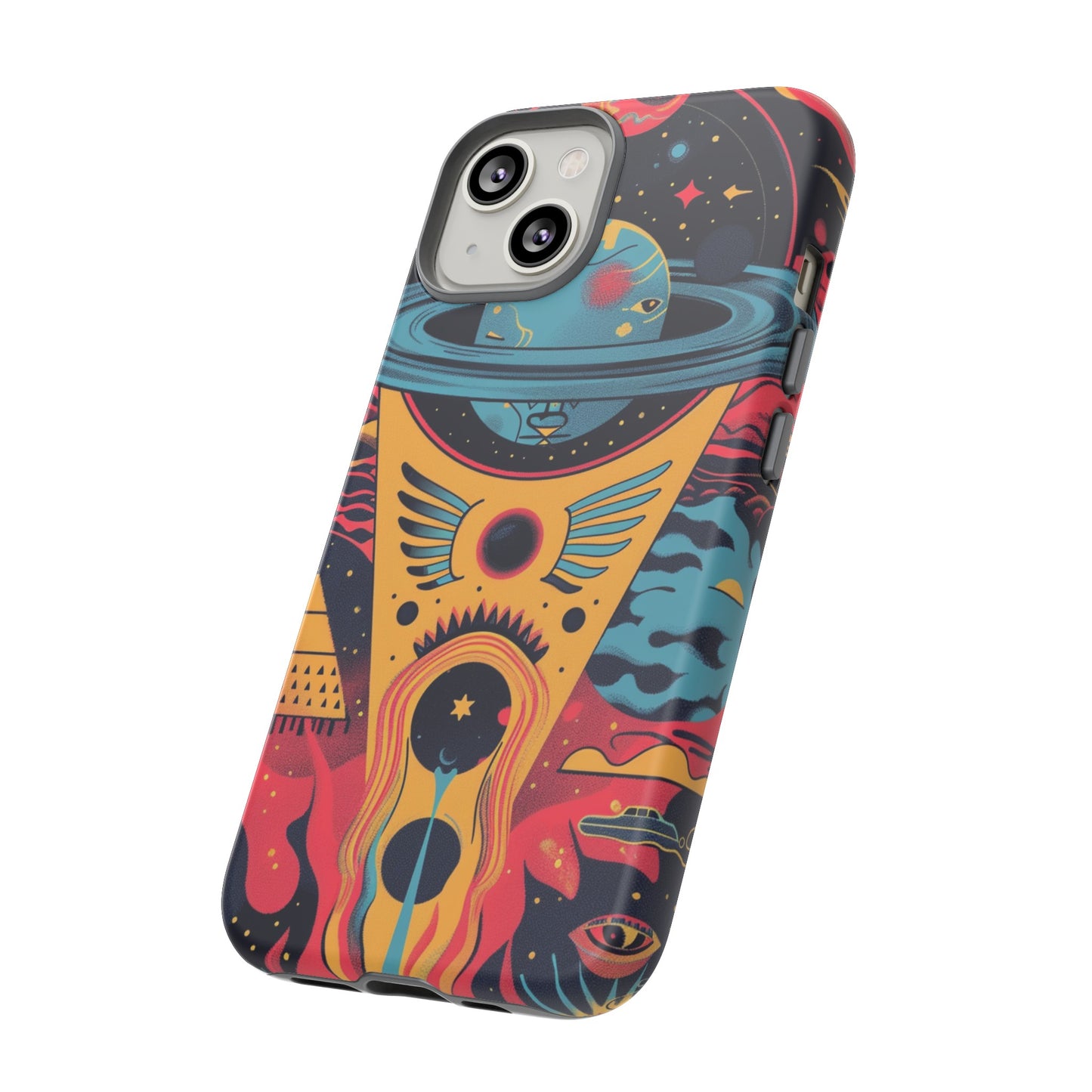 Cosmic Journey Space and Time Phone Case