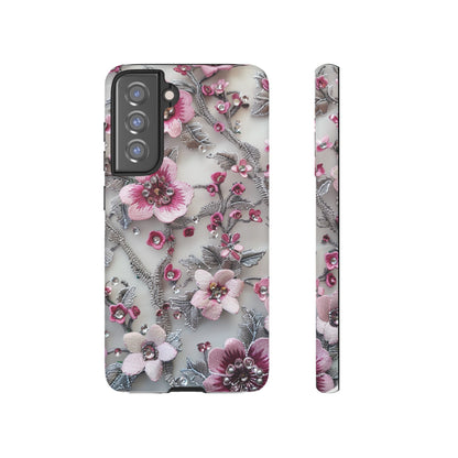 Coquette Aesthetic Floral Art iPhone 12 Case