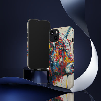 Whole Lotta Bull Abstract Phone Case