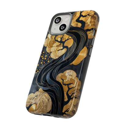 Gold and Silver Tree of Life Design Phone Case