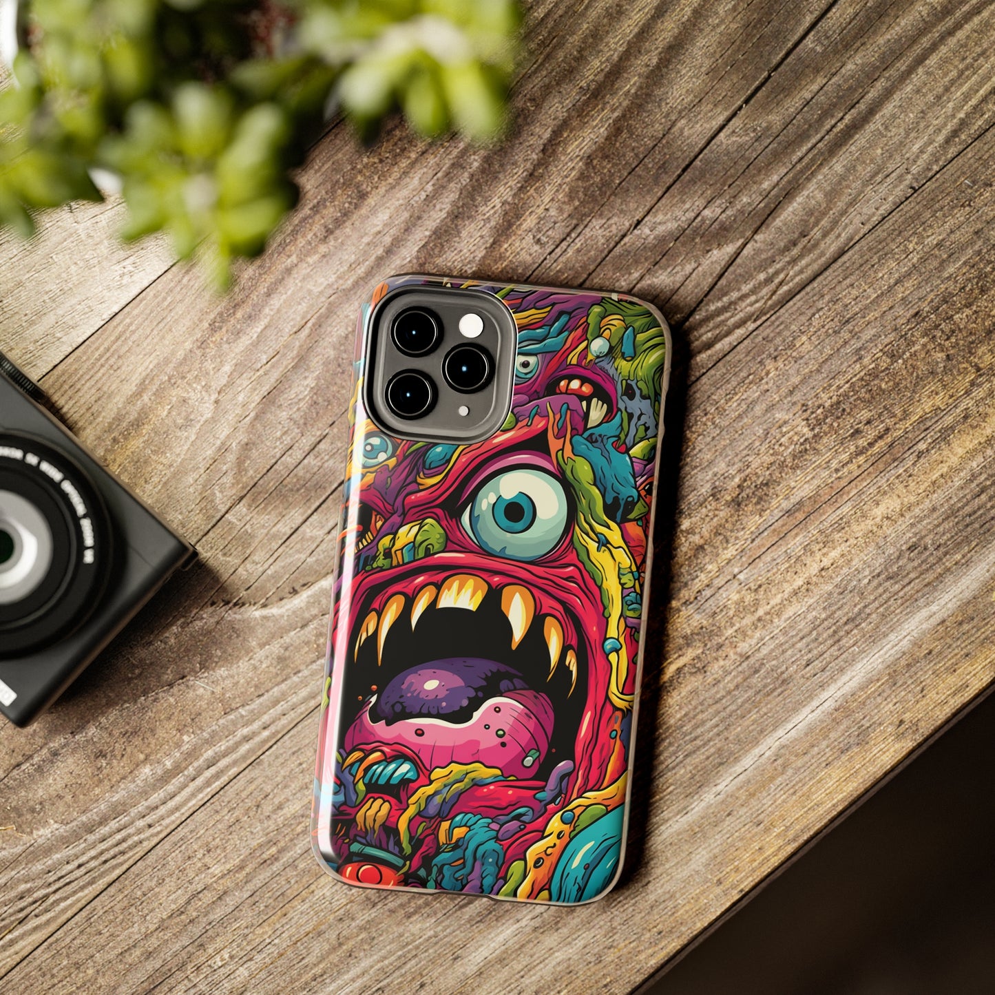 Psychedelic Dive: Monsters in the Mind & Mysteries Under the Bed | iPhone Tough Case