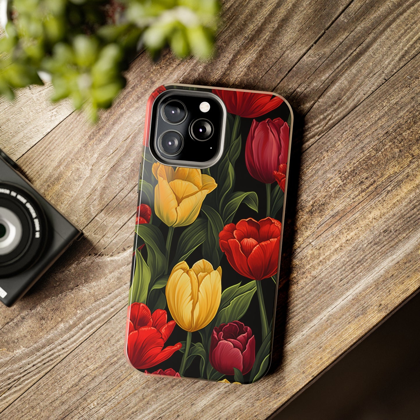 Tulip Floral Aesthetic iPhone Case | Embrace the Beauty of Nature in Full Bloom