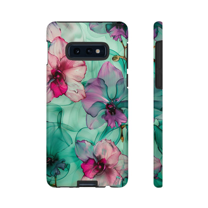 Watercolor Floral Orchids Phone Case