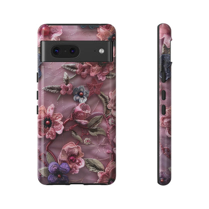 Coquette Aesthetic Floral Art Phone Case