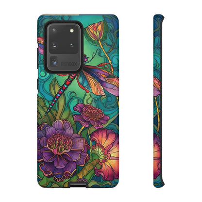 Art Nouveau Dragonfly - A Timeless Symbol of Elegance for Google Pixel, iPhone, and Samsung Cases