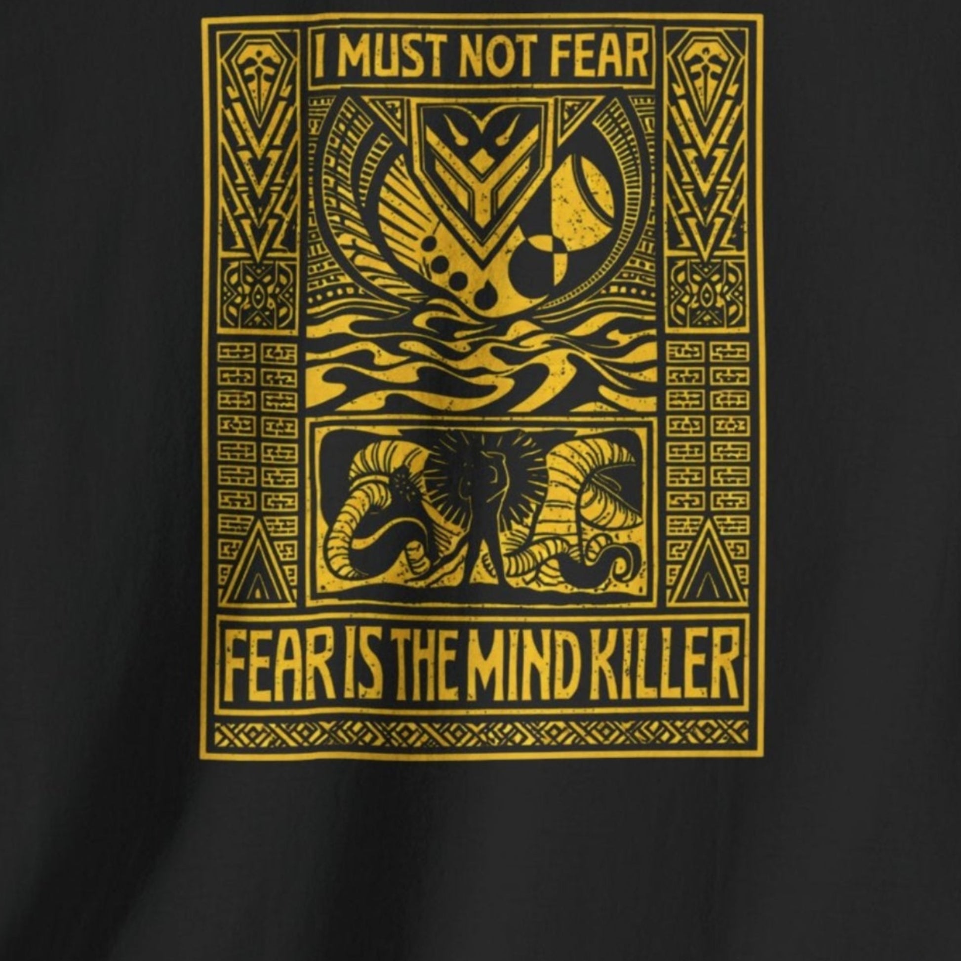 fear is the mind killer sci fi quote t shirt
