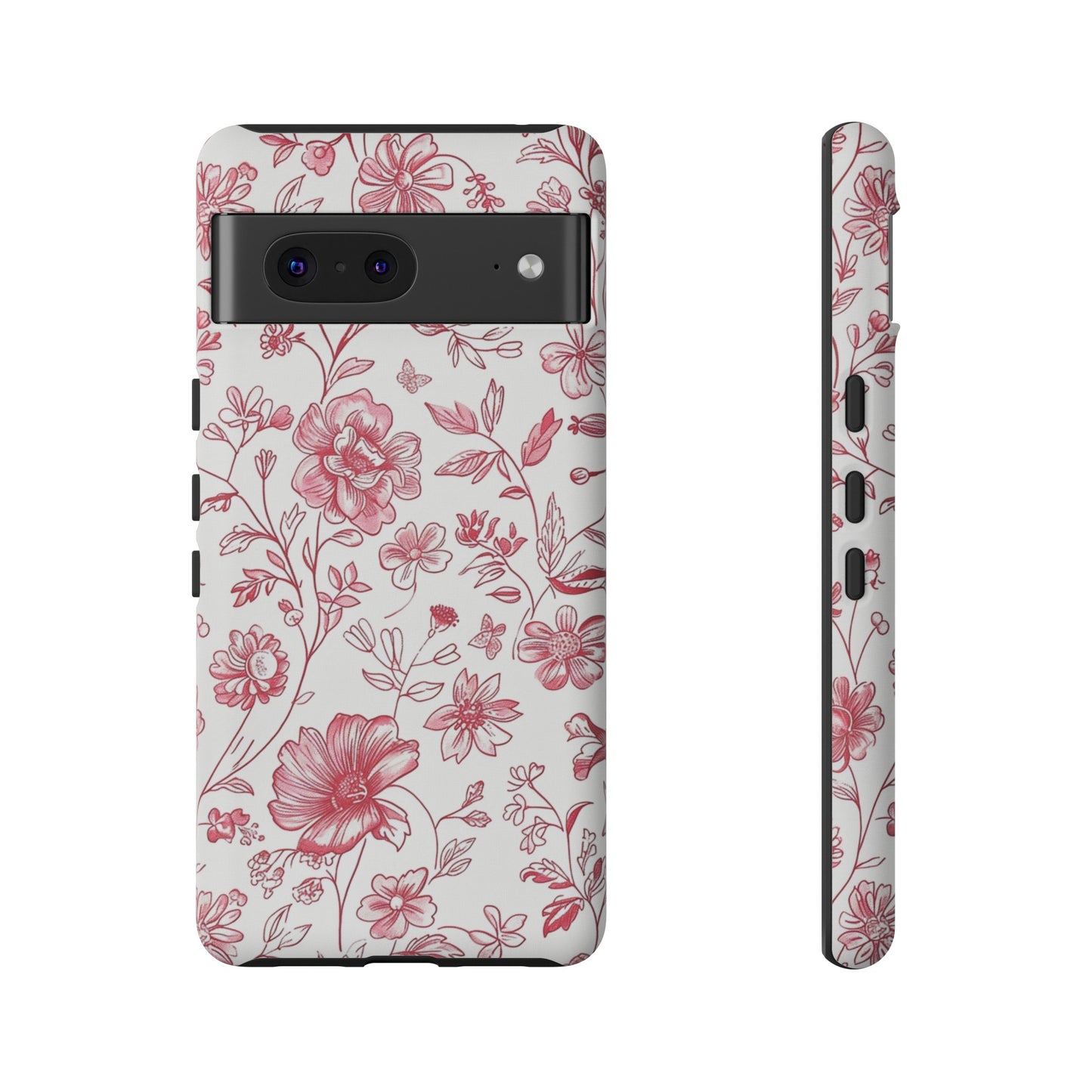 Pink Floral Wildflower Phone Case