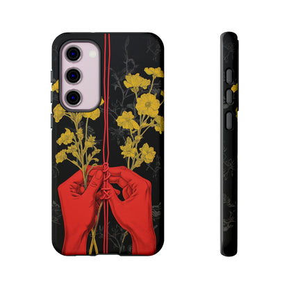 We Are All Connected Floral Phone Case