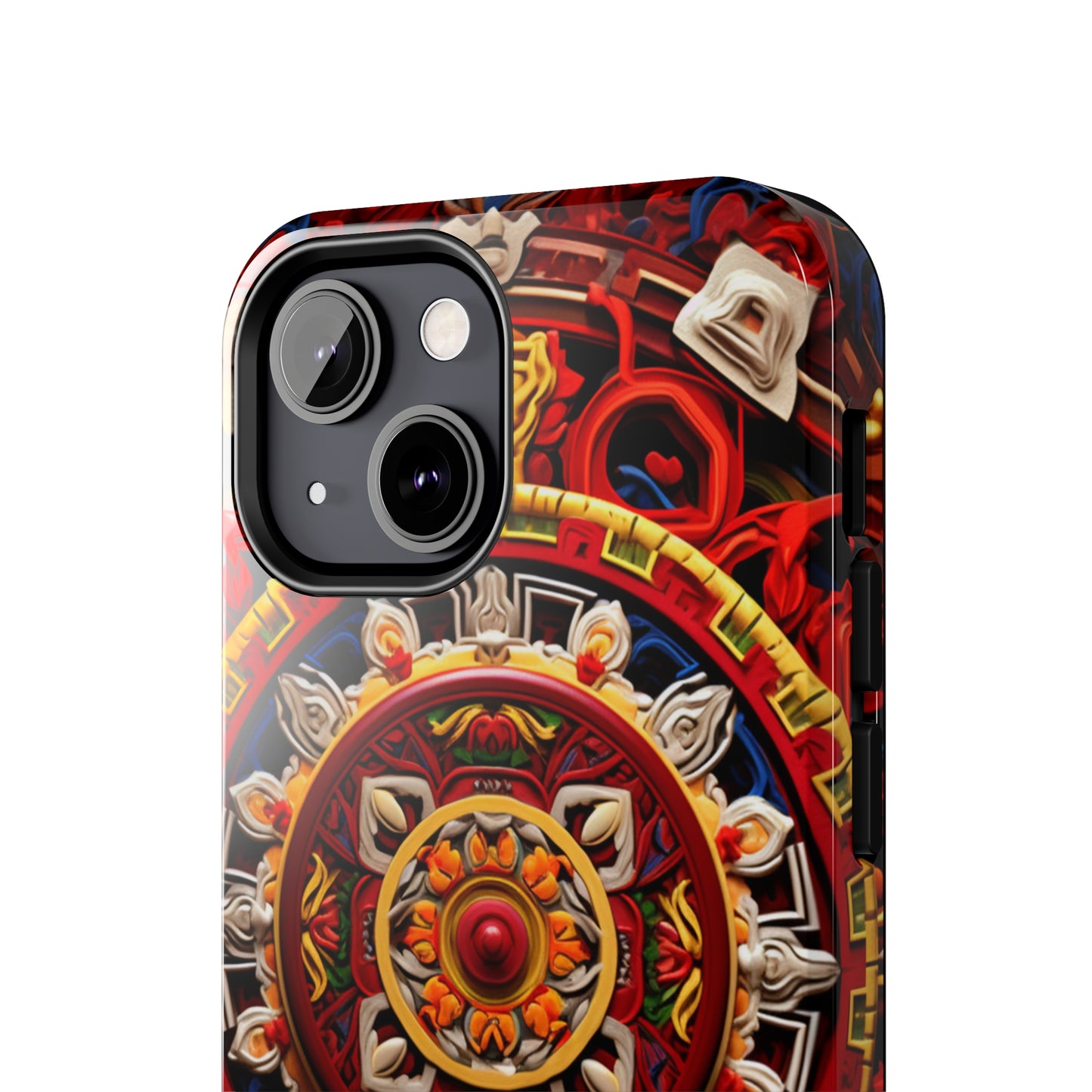 Mystical Visions: Psychedelic Tibet Mandala | Buddhist iPhone Case