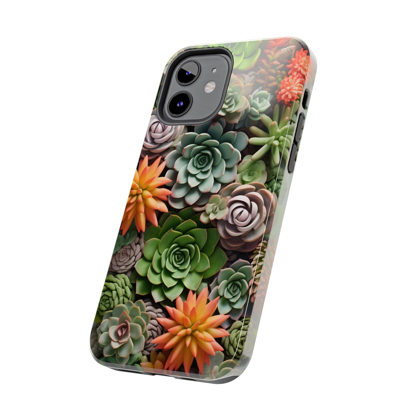 Succulent Desert Cactus Floral iPhone Case | Embrace the Beauty of Arid Elegance