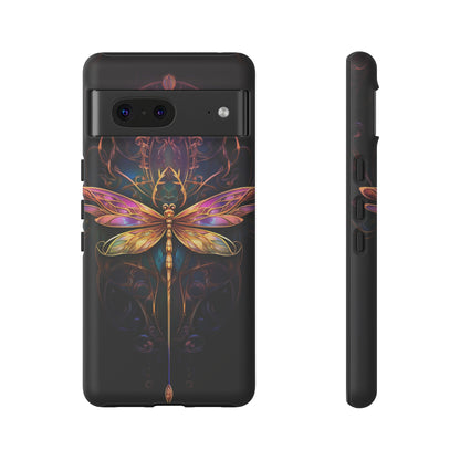 Art Nouveau Dragonfly - A Timeless Symbol of Elegance for Google Pixel, iPhone, and Samsung Cases