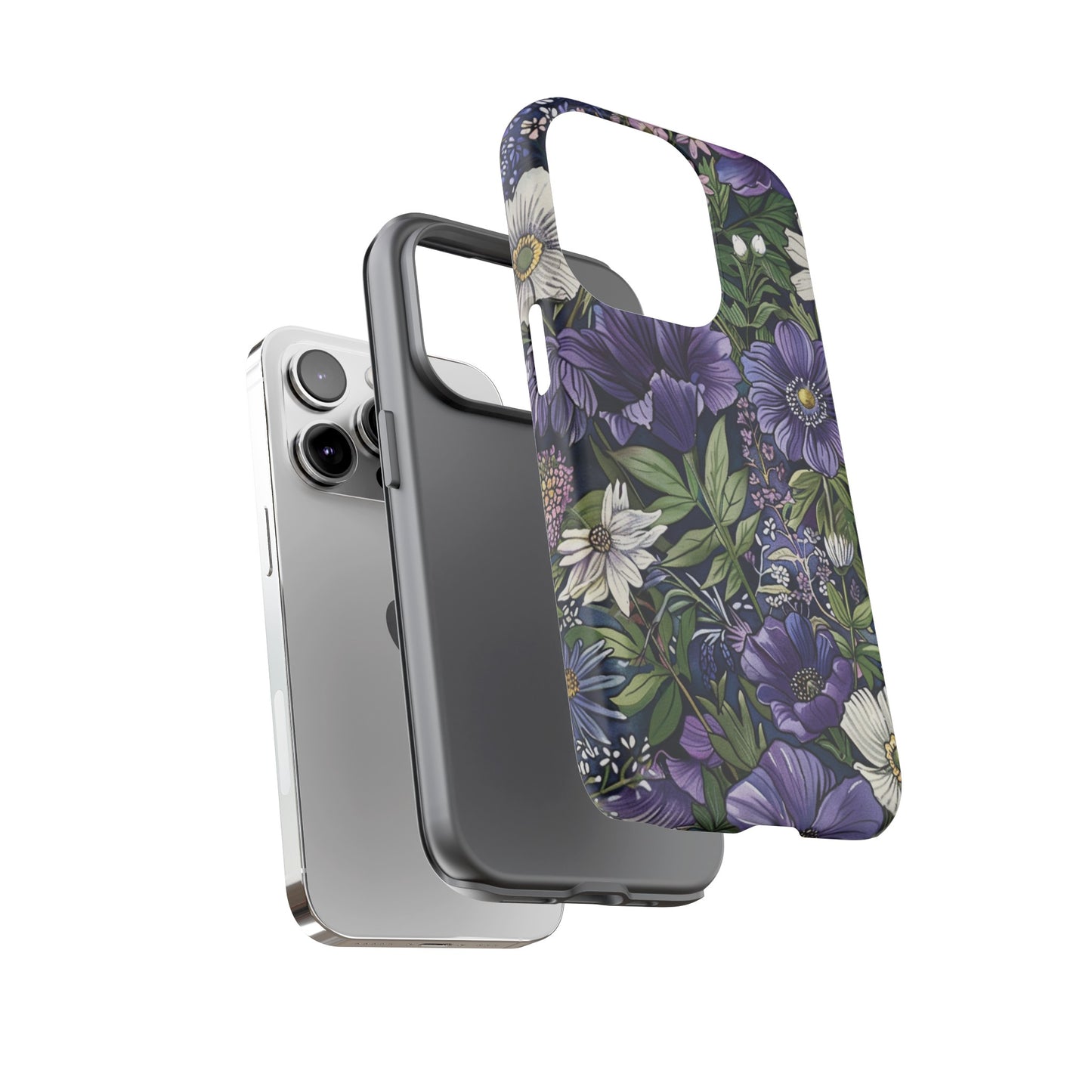 Floral Sage Purple Wildflower Phone Case