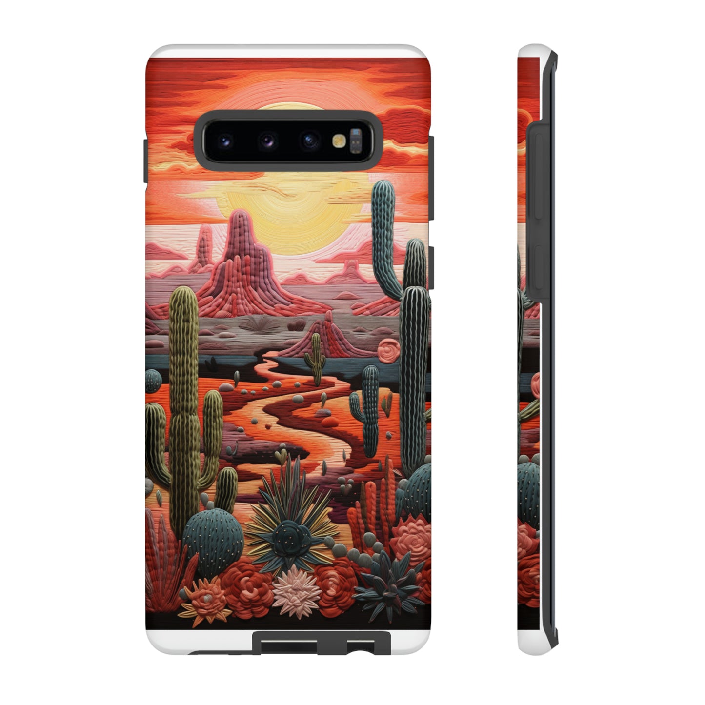 Cactus Desert Sunset Phone Case