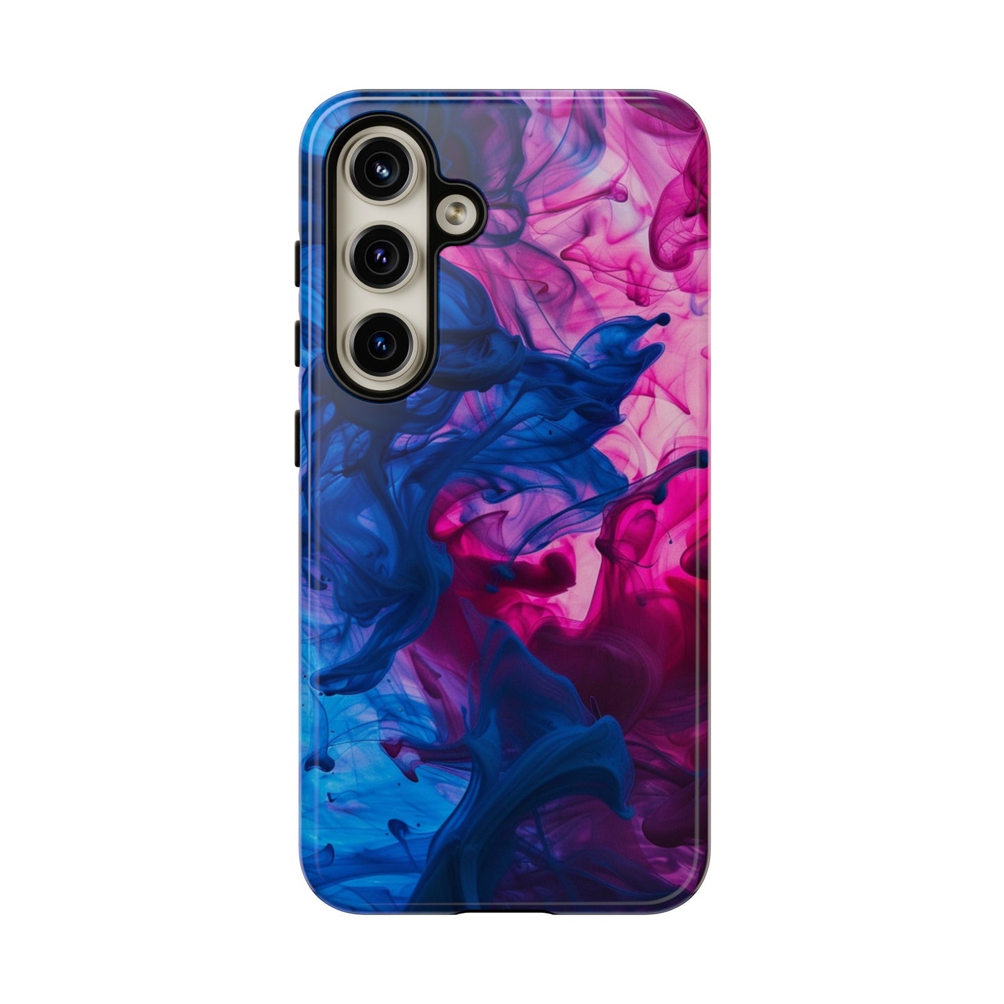 Magenta and Blue Color Explosion Phone Case