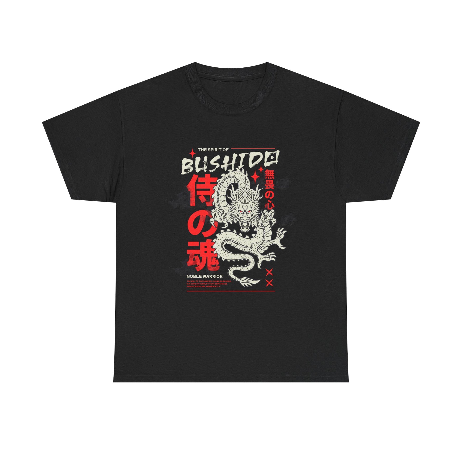 samurai bushido philosophy t shirt