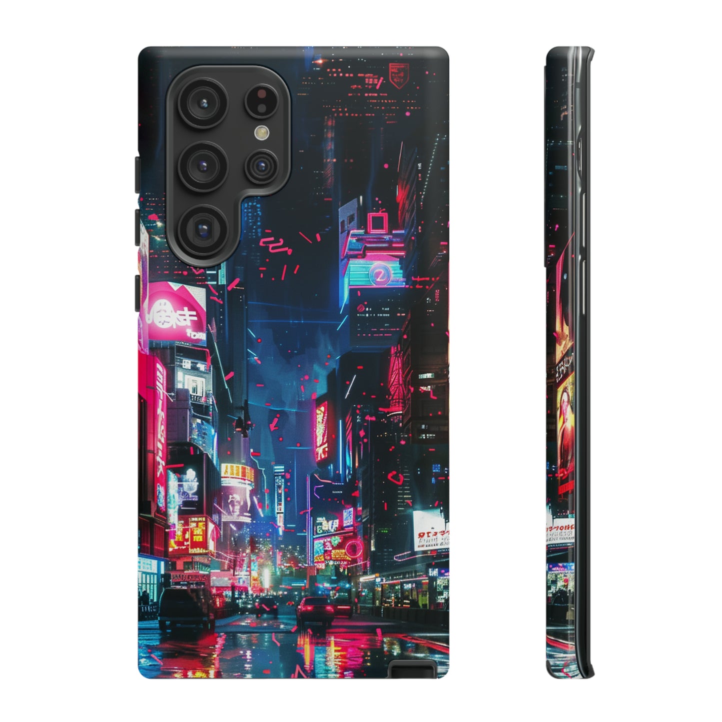 Cyberpunk Tokyo Cityscape Phone Case