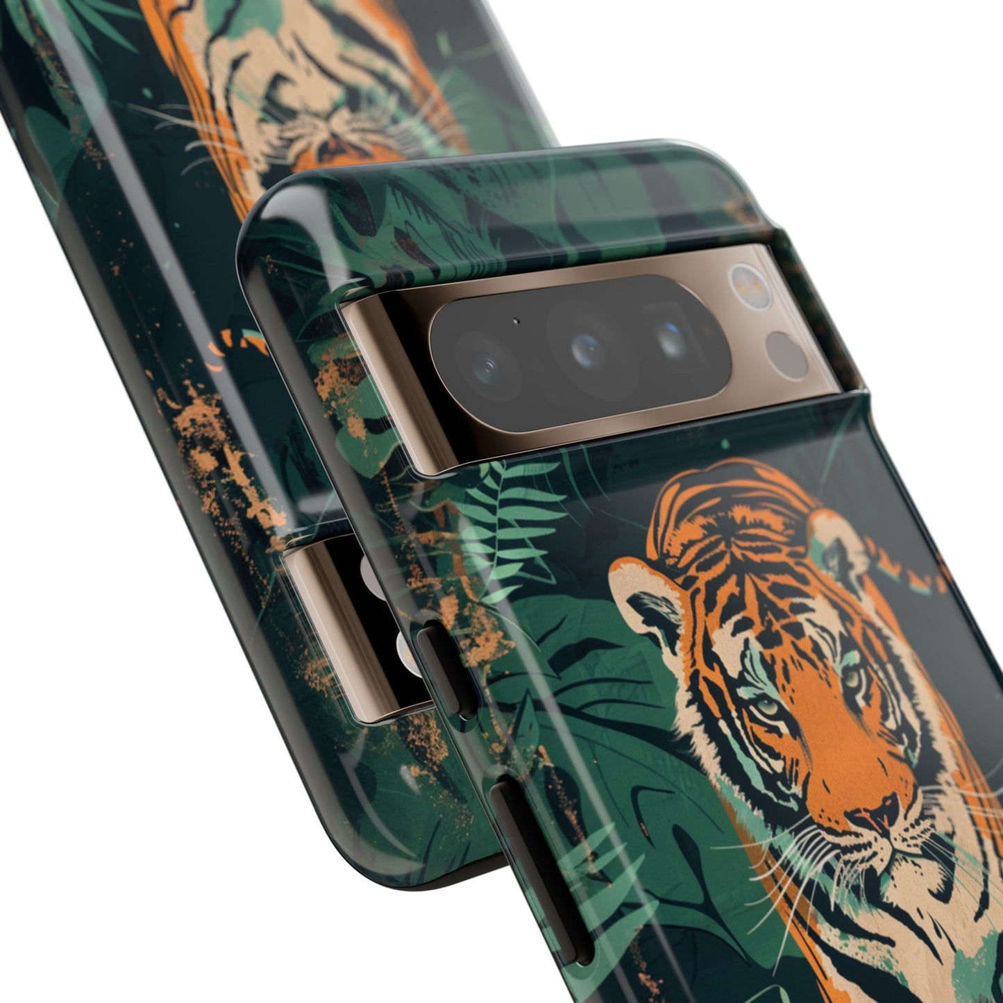 Retro Jungle Tiger Phone Case